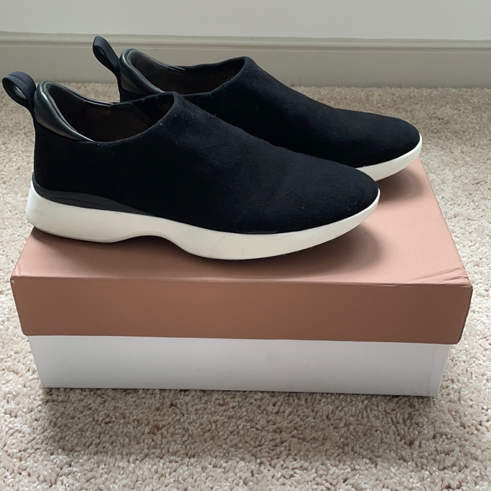 VIA SPIGA suede slip-on sneakers